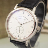 A.Lange & Sohne Saxonia in White Gold