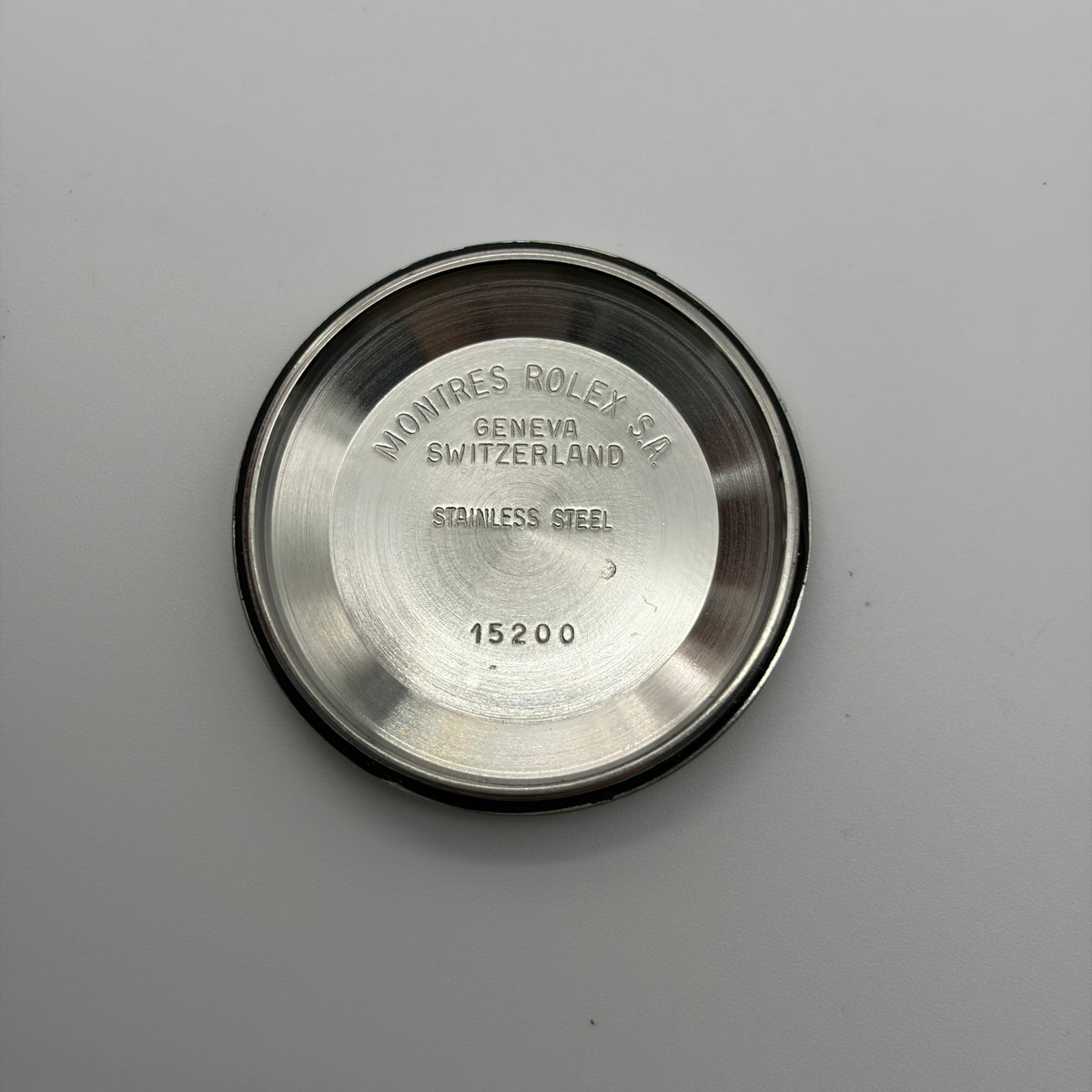 Rolex 15210 Oyster Perpetual Date "Blue Dial, Engine Turned Bezel"
