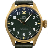 IWC Big Pilot Watch 43 Spitfire in Bronze & Green Dial