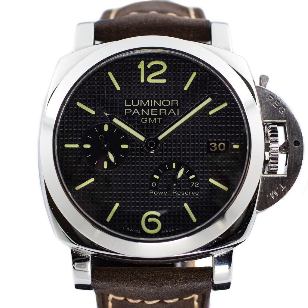 Panerai Luminor 3 days GMT Power Reserve 42mm PAM 537 S Martin