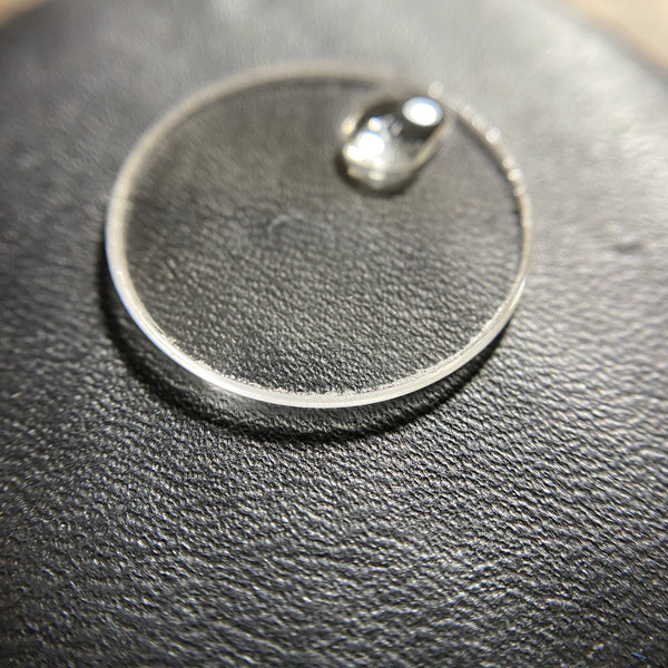 Authentic Preowned Rolex Sapphire Crystal for 26mm ladies