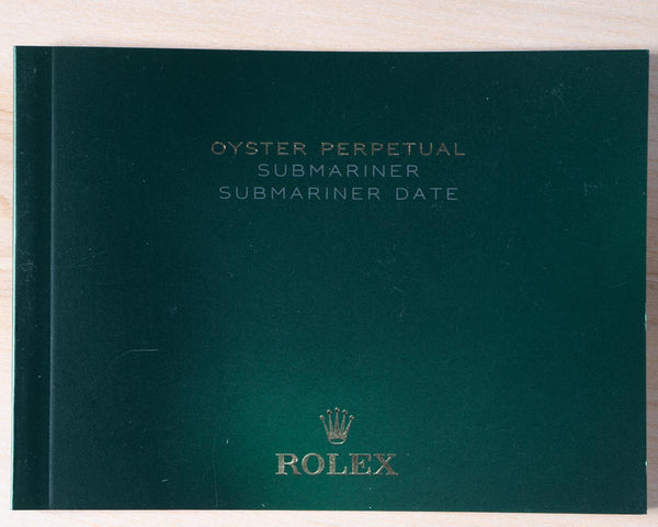 Original Rolex Oyster Perpetual SUBMARINER DATE in ENGLISH LANGUAGE