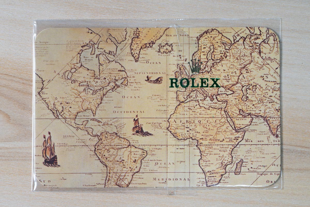 Original Rolex Calendar card for 1994 - 1995
