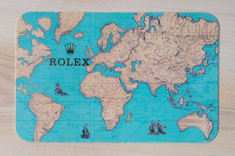 Original Rolex Calendar card for 1997 - 1998