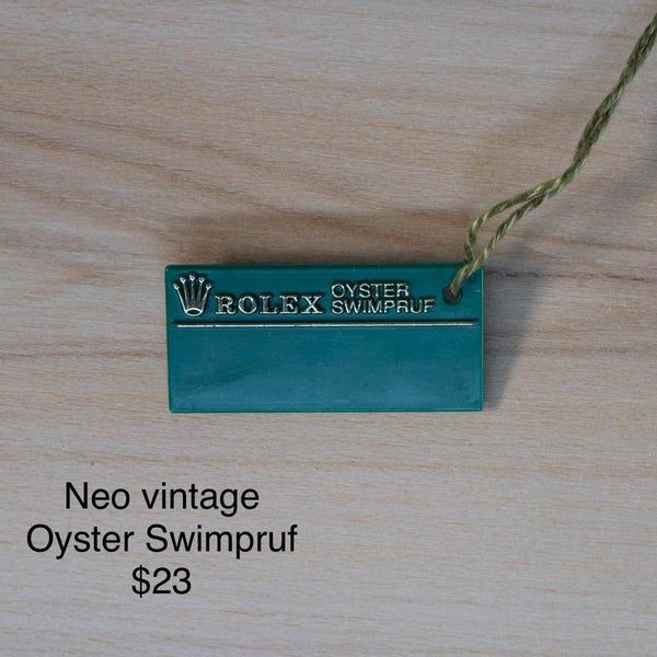 Original Rolex Neo-vintage Oyster swimpurf green tag