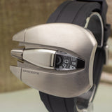 Spaceone Jumping Hour in Titanium