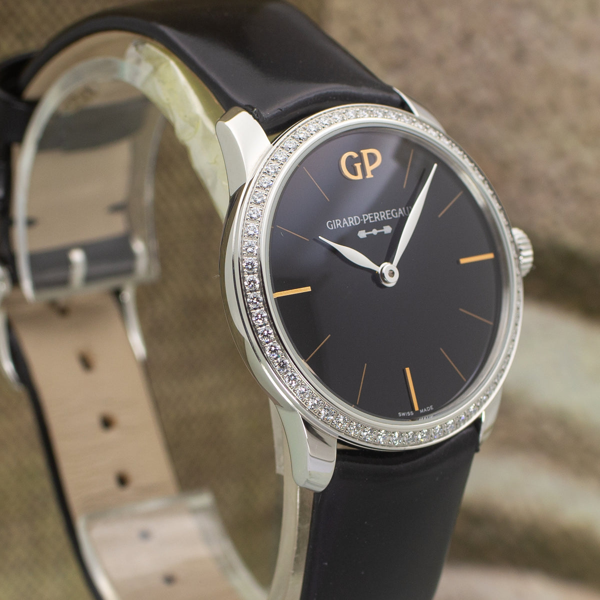 Girard Perregaux 1966 Infinity Edition Ladies Factory Diamonds Limited Edition
