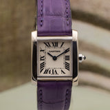Cartier Tank Francaise Small in 18K White Gold