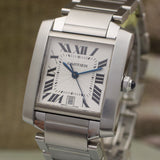 Cartier Tank Française Large in Stainless Steel