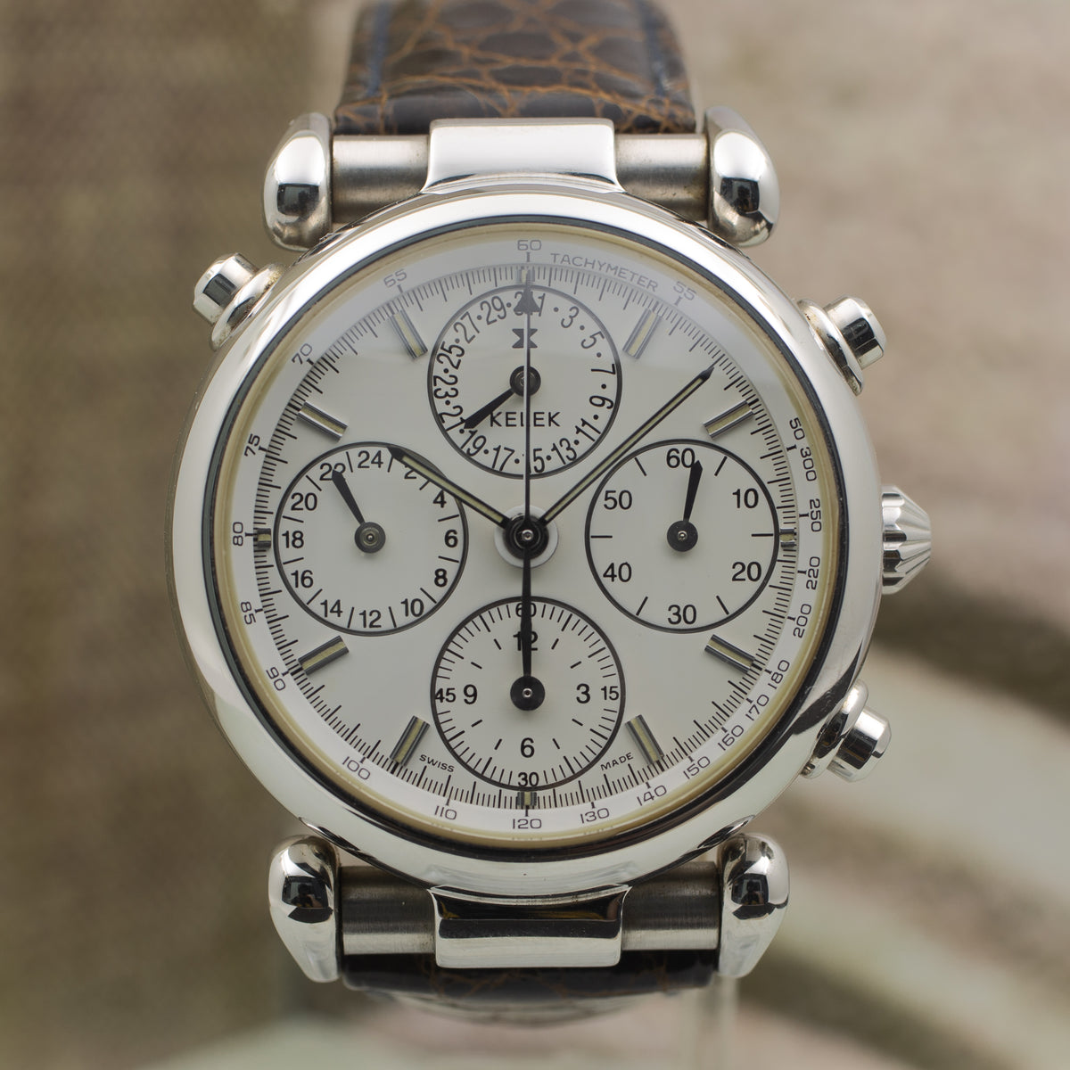 Kelek GMT Chronograph in Steel