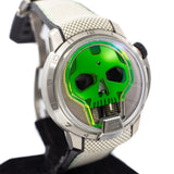 HYT Skull Green Dial in Titanium