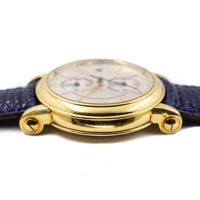 Franck Muller Master Banker Triple Time Zone in Yellow Gold