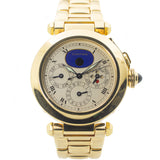 Cartier Pasha Perpetual Calendar In 18k Yellow Gold Automatic