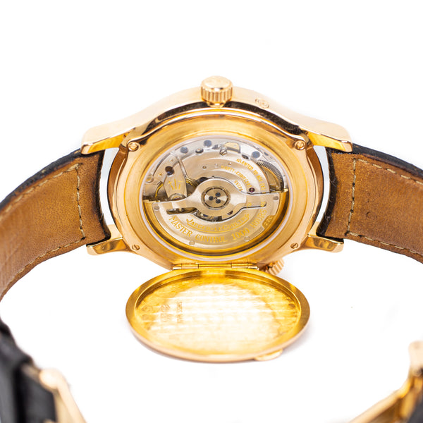 Jaeger-LeCoultre Master Control Geographic in Yellow Gold
