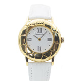 Tiffany & Co Vintage Round Quartz Ladies in Yellow Gold