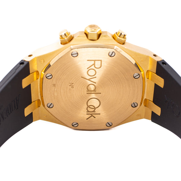 Audemars Piguet Royal Oak Chronograph in Rose Gold with Factory Diamonds