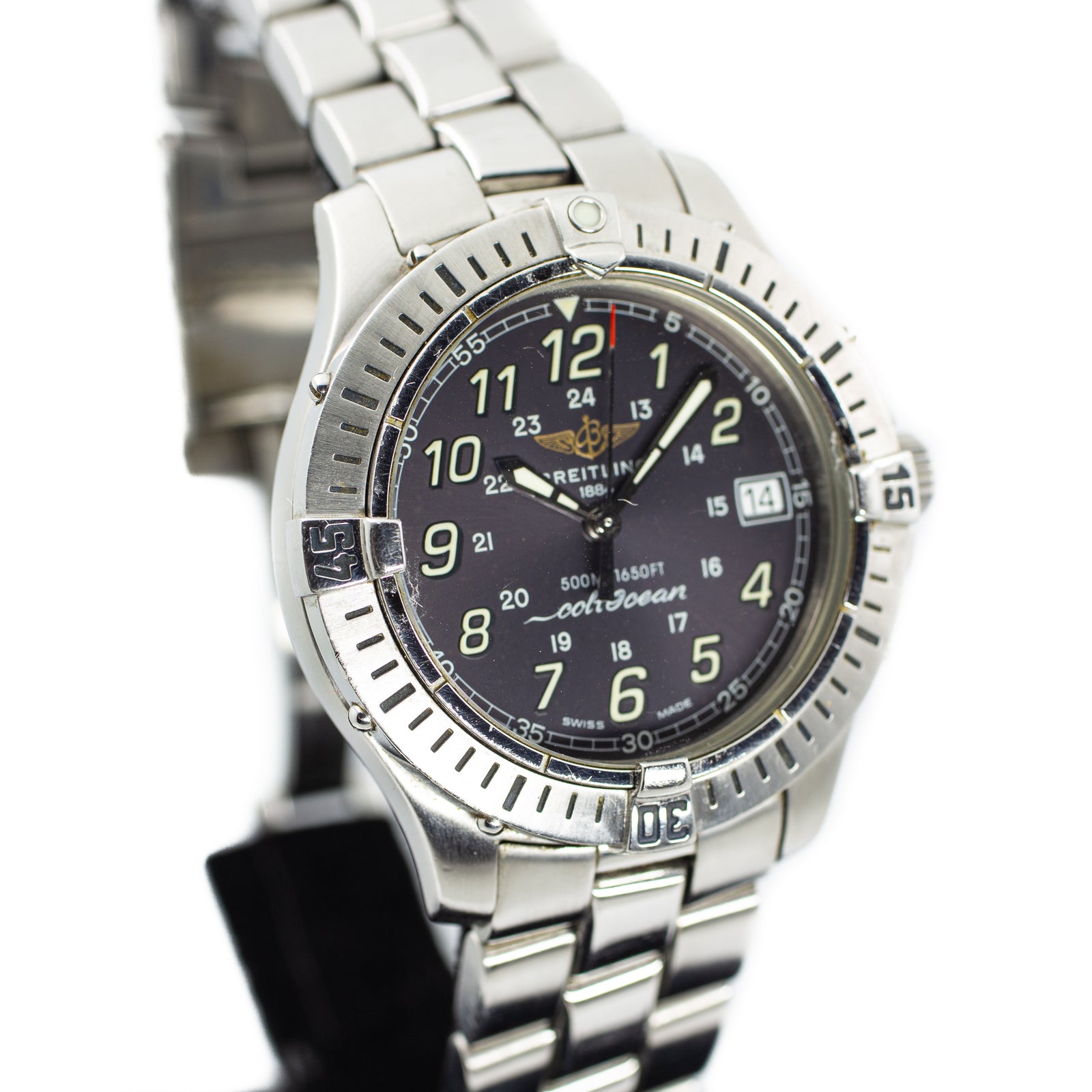 Breitling Colt Ocean Quartz (Grey) – Martin Luxury