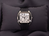 Cartier Santos de Cartier Chronograph Extra Large in ADLC & Steel
