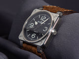 Bell & Ross Aviation 42 in Steel