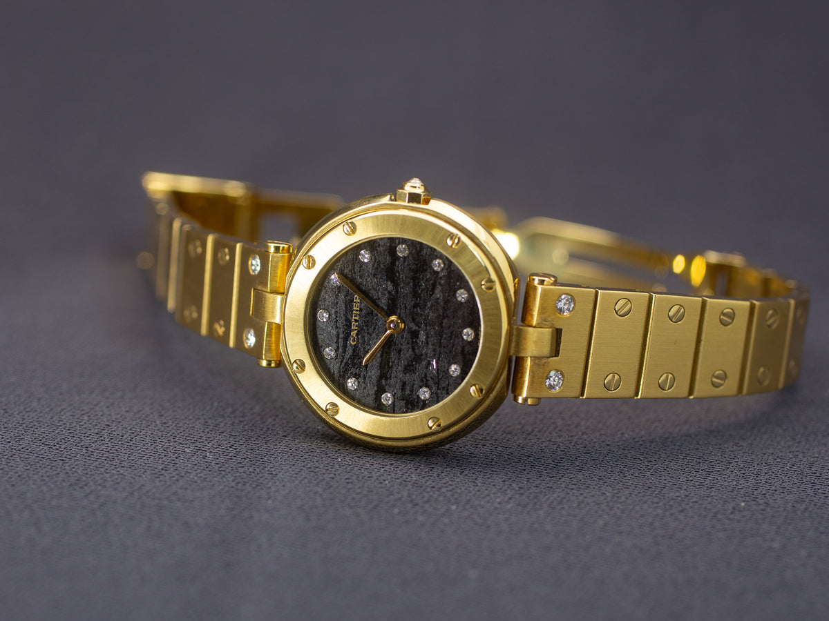 Cartier Santos Ronde Vendome 32 Quartz in Yellow Gold