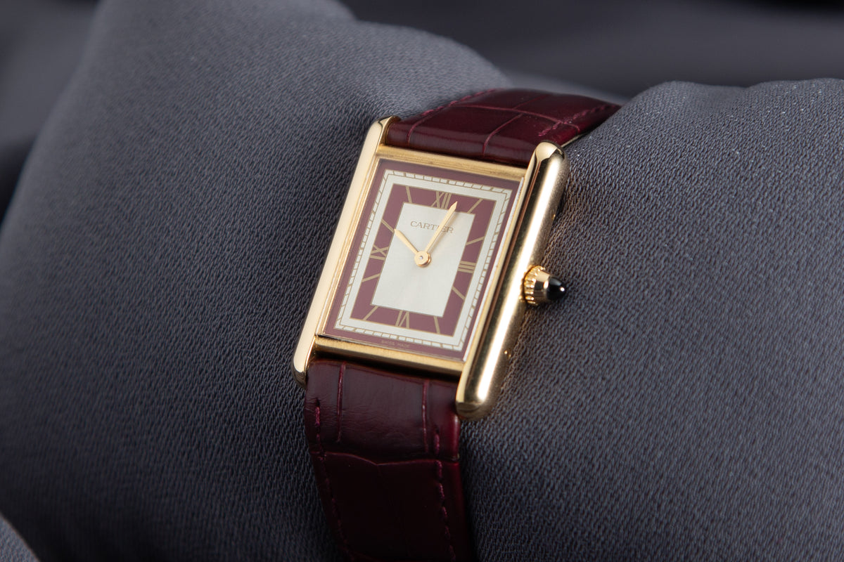 Cartier Tank Louis Cartier Medium in Yellow Gold