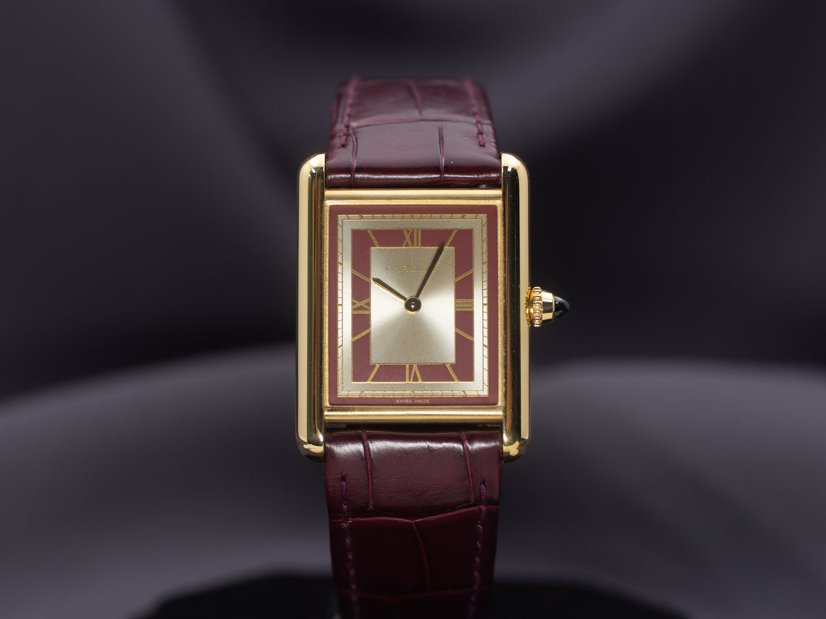 Cartier Tank Louis Cartier Medium in Yellow Gold