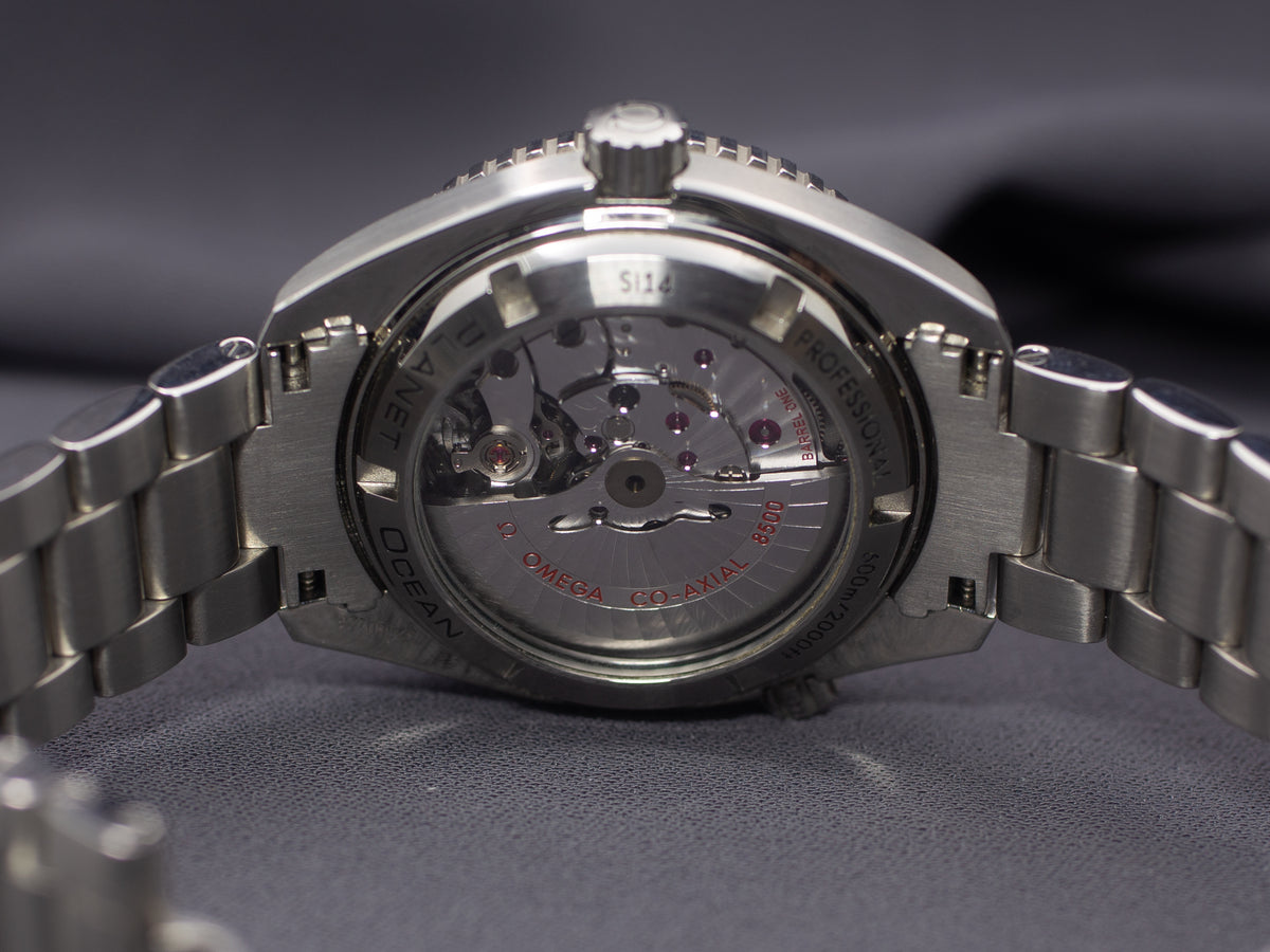 Omega Seamaster Planet Ocean 600M 42mm with Factory Diamond Bezel