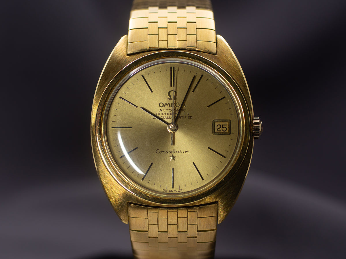 Omega Vintage Constellation 34.5mm in Yellow Gold