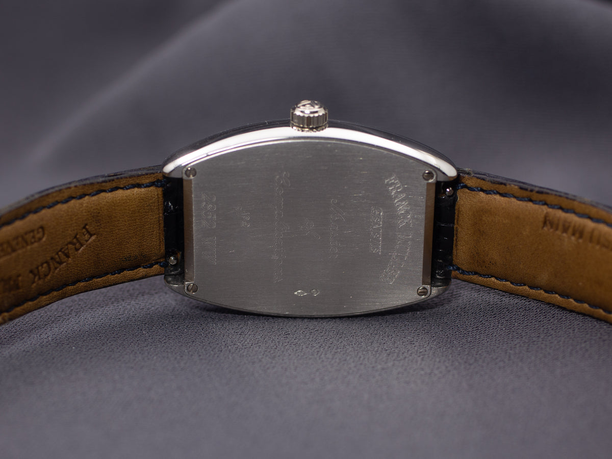 Franck Muller Cintree Curvex Prototype World Wide in Platinum