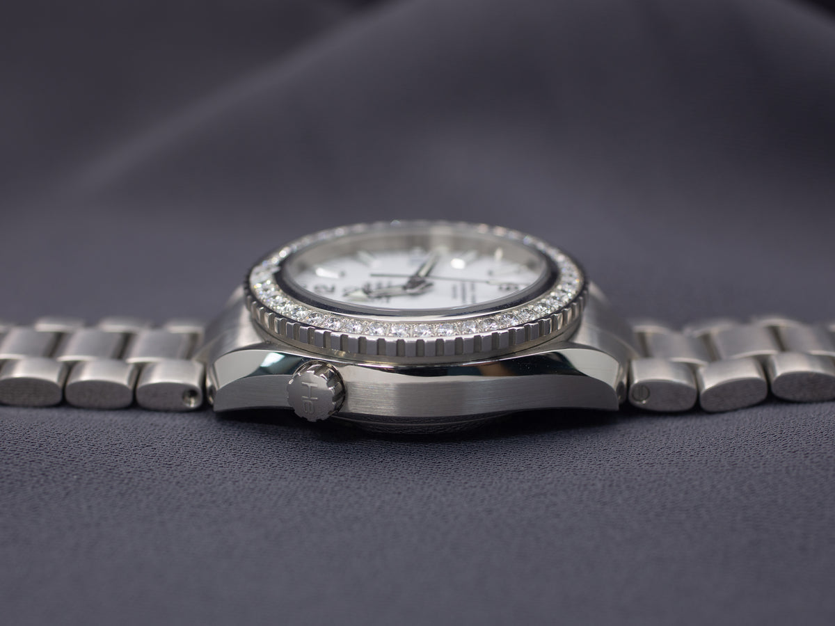 Omega Seamaster Planet Ocean 600M 42mm with Factory Diamond Bezel