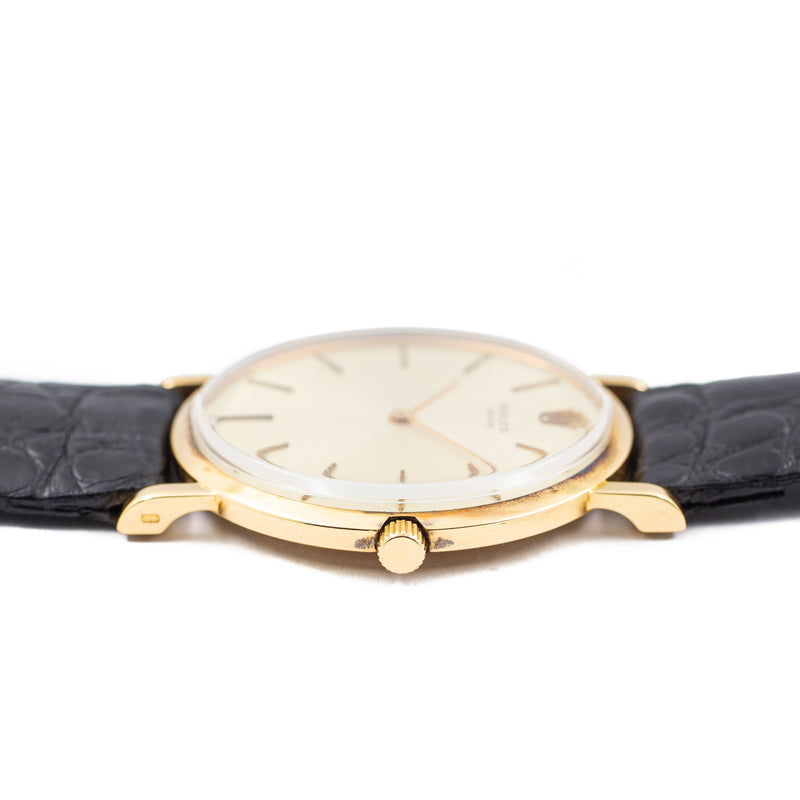 Vintage Rolex Cellini Ultra-thin Silver Dial in Rose Gold