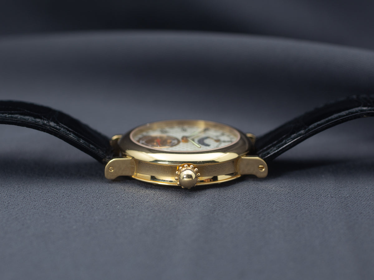 Gerald Genta Arena Tourbillon in Yellow Gold