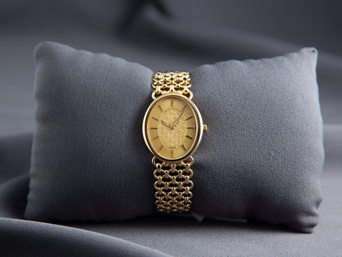 Patek Philippe Golden Ellipse 35mm in Yellow Gold