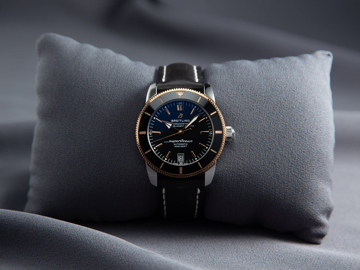 Breitling Superocean Heritage B20 Automatic 42 in Red Gold & Steel