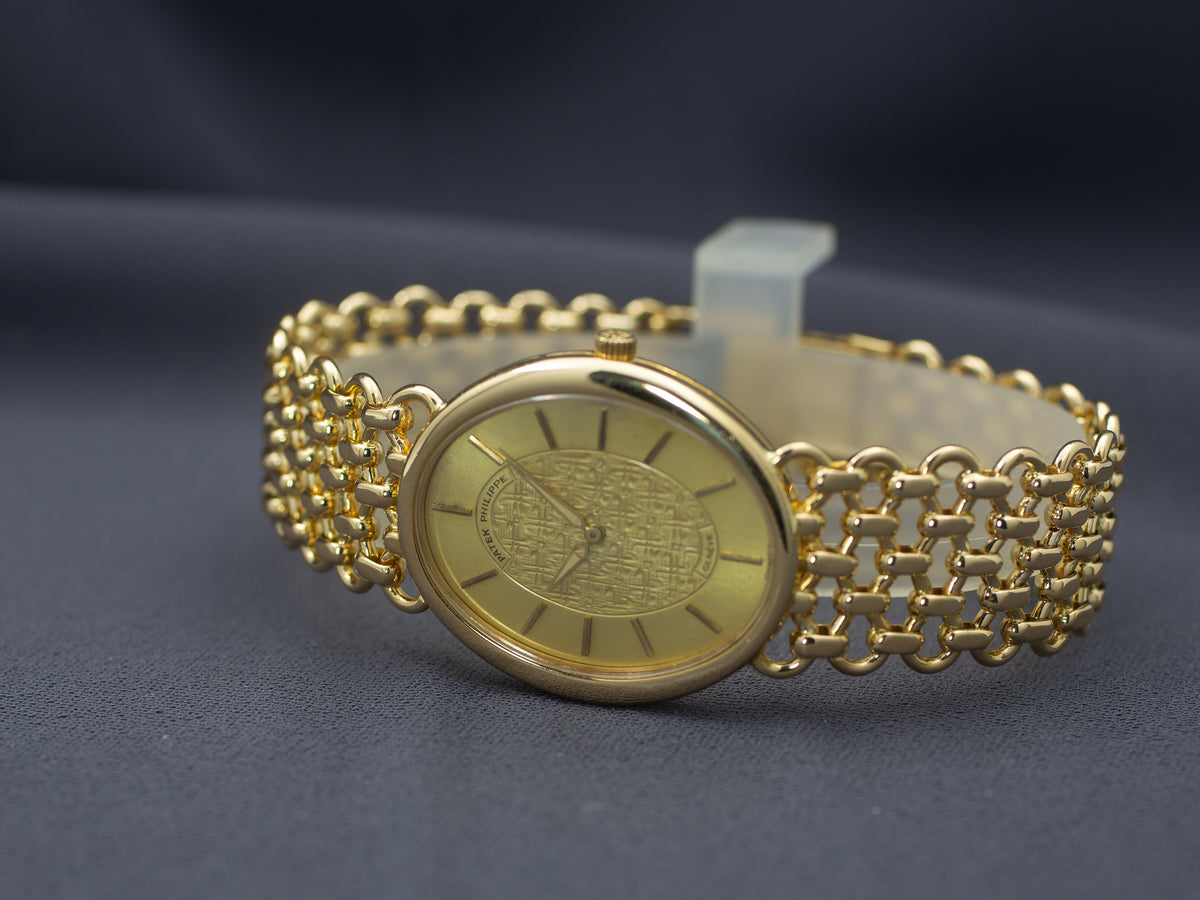 Patek Philippe Golden Ellipse 35mm in Yellow Gold