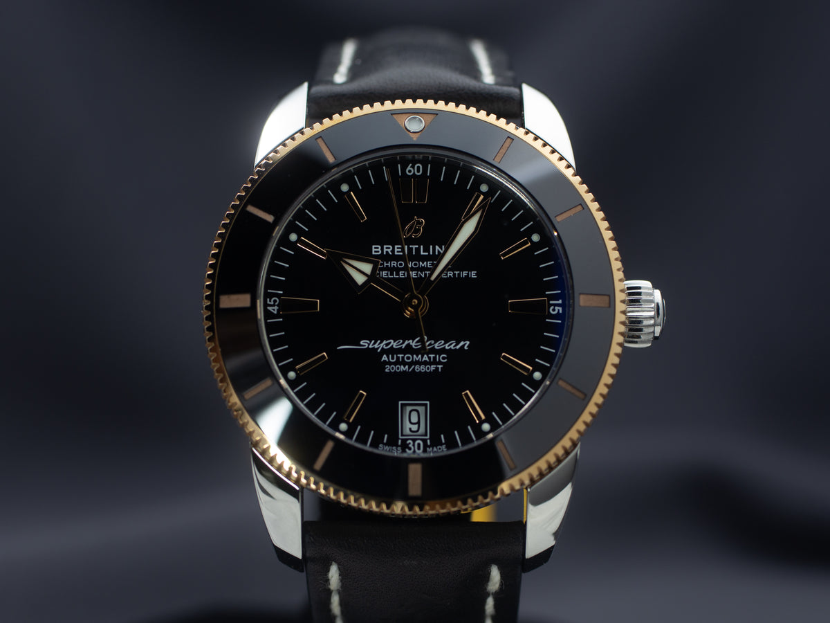 Breitling Superocean Heritage B20 Automatic 42 in Red Gold & Steel