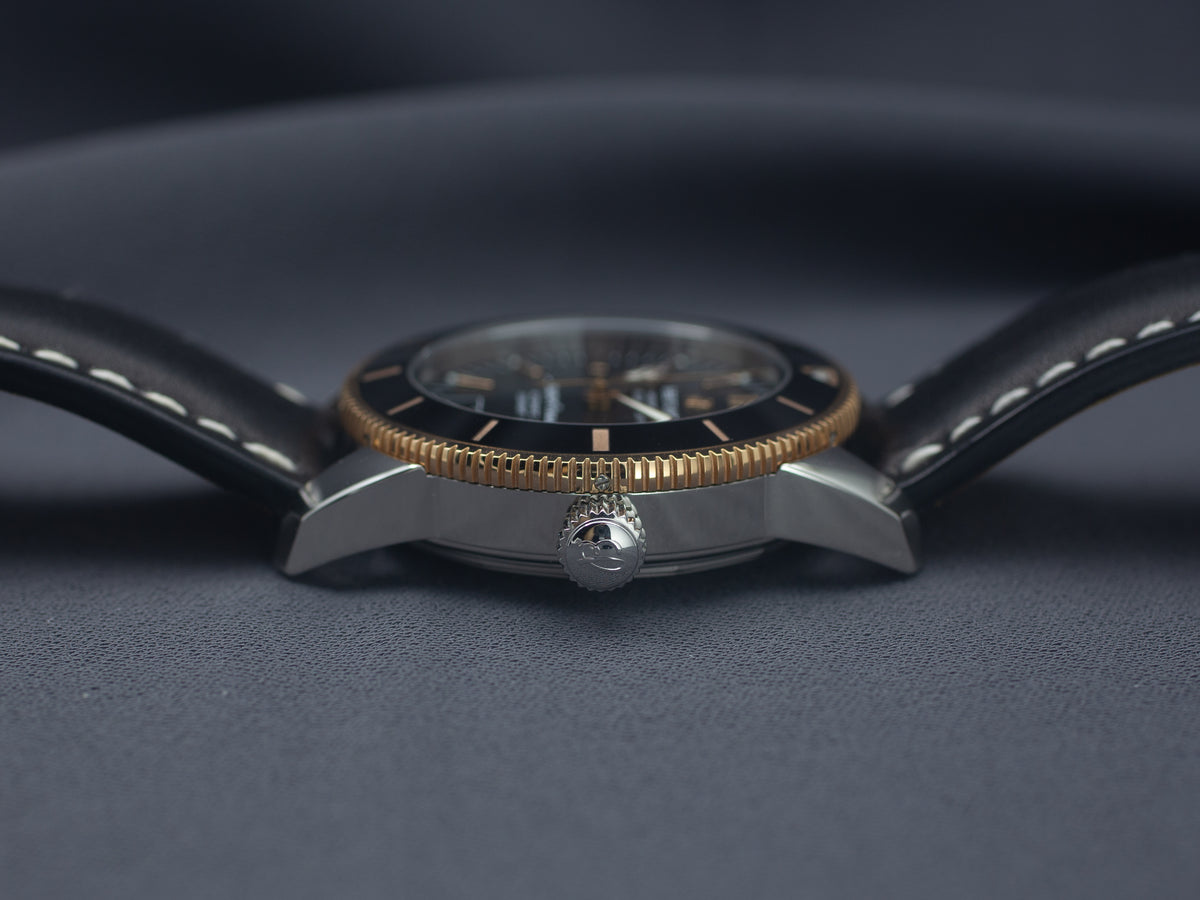 Breitling Superocean Heritage B20 Automatic 42 in Red Gold & Steel
