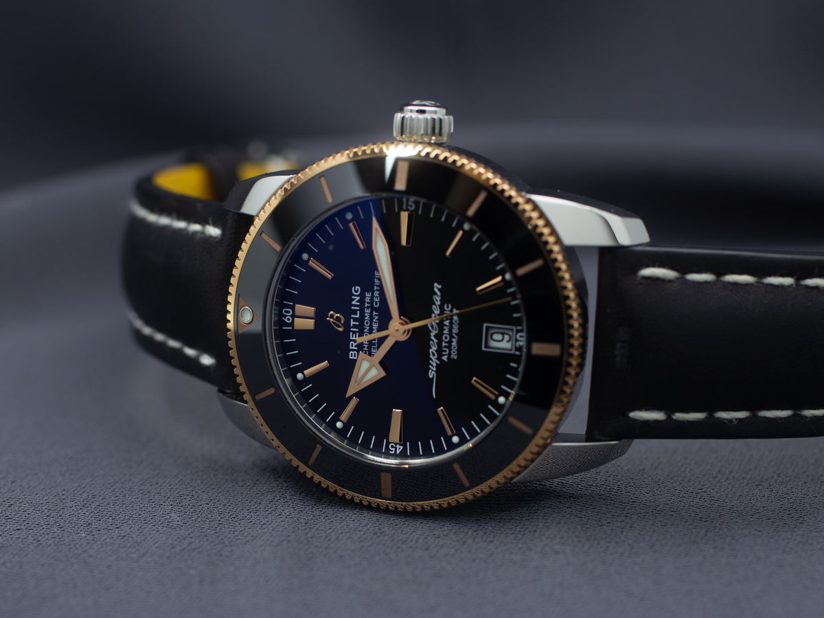 Breitling Superocean Heritage B20 Automatic 42 in Red Gold & Steel