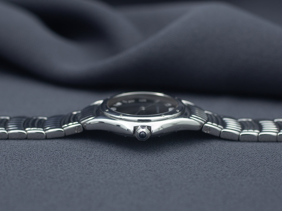 Cartier Cougar Godron Small Quartz in Steel