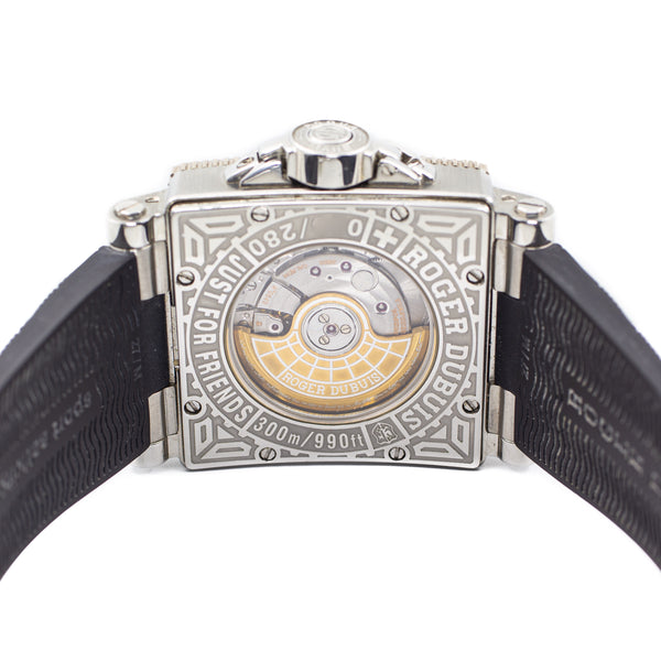 Roger Dubuis Acqua Mare Champagne Dial in Steel and White Gold