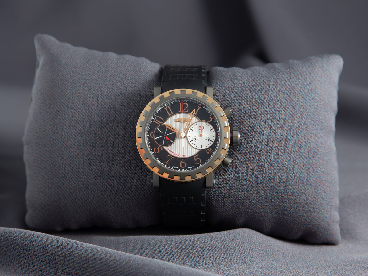 DeWitt Academia Chronographe Sequential in Titanium