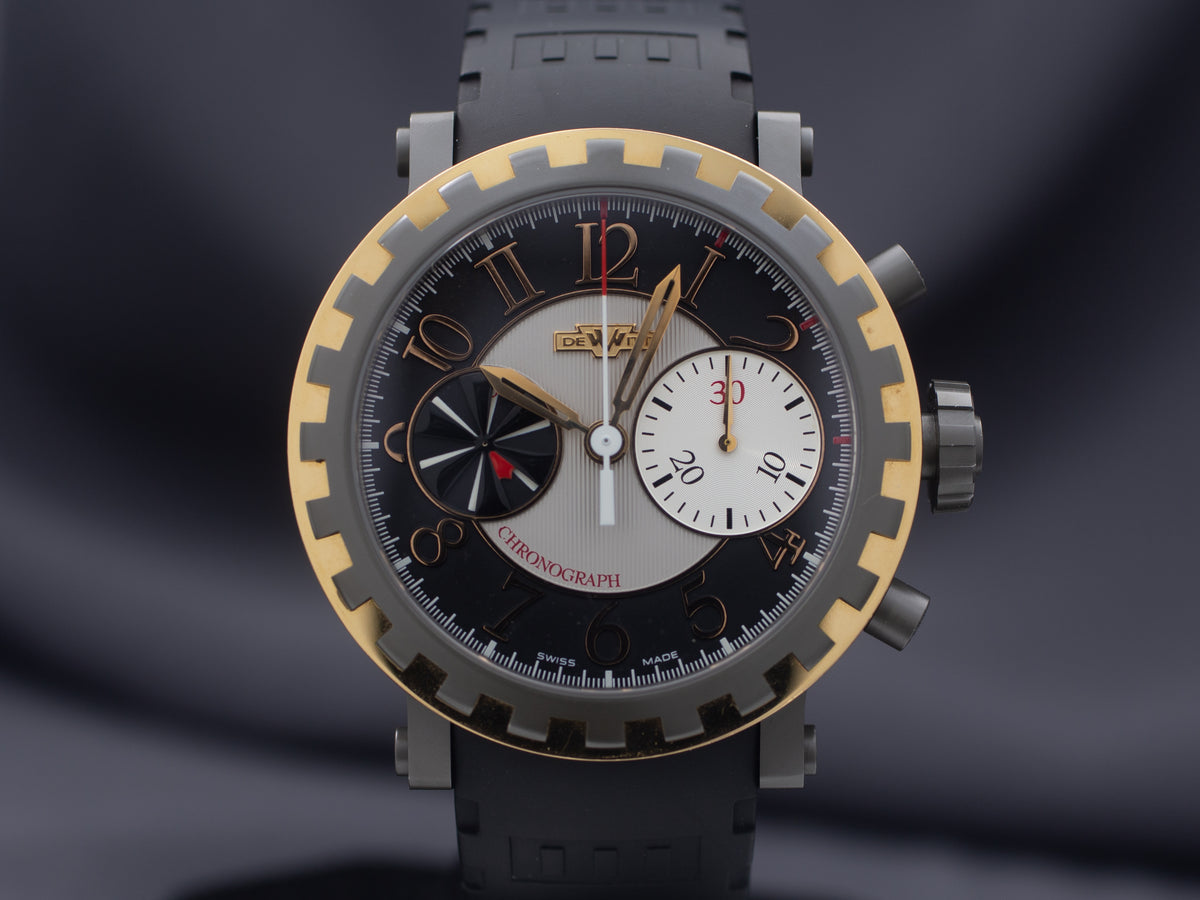 DeWitt Academia Chronographe Sequential in Titanium