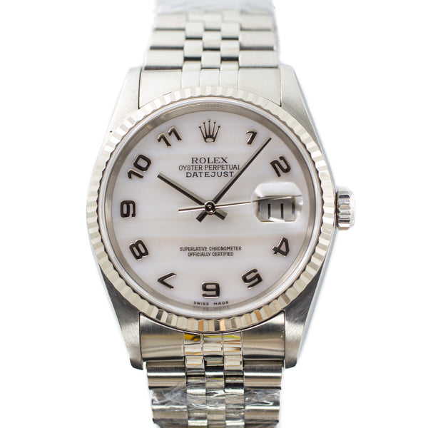 Rolex Datejust 36 in Steel Ref: 16234