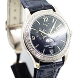 Patek Philippe Complications Annual Calendar in White Gold & Diamonds