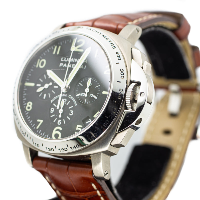 Panerai Luminor Chronograph in Titanium PAM 74