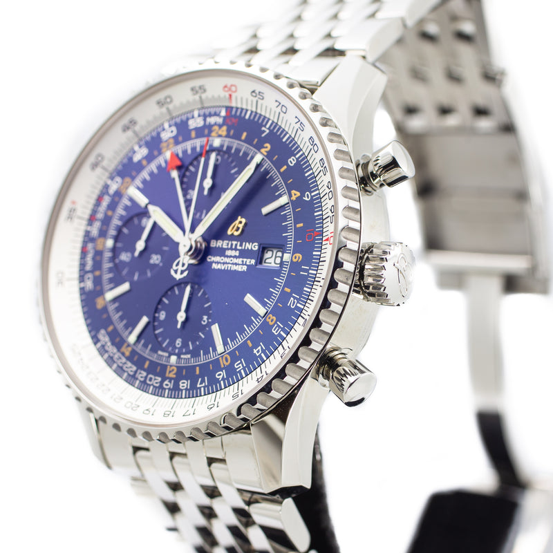 Breitling Navitimer Chronograph GMT 46