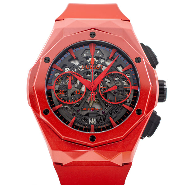 Hublot Classic Fusion Aerofusion Chronograph Orlinski Red Ceramic