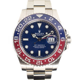 Rolex GMT Master II 'Pepsi' In 18K White Gold