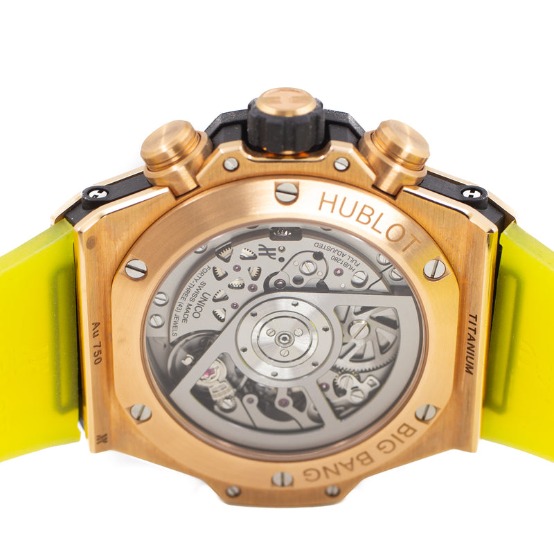 Hublot Big Bang Unico King Gold Ceramic in 42mm