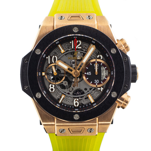 Hublot Big Bang Unico King Gold Ceramic in 42mm